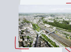 Gare-Parc : coupe de quatre arbres en amont des travaux de réseaux
