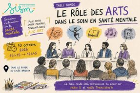 Table ronde « Le rôle des arts dans le soin en santé mentale »