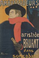 Ambassadeurs- Aristide Bruant, LAUTREC