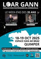 Astronomie - le week-end des 35 ans de Loar Gann
