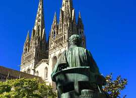 Les flèches de la cathédrale