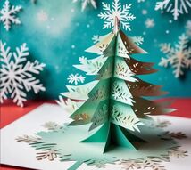 Atelier carte pop-up Noël