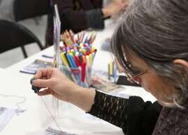 Atelier broderie à quatre mains