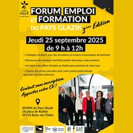 3e édition du forum emploi et formation du Pays Glazik