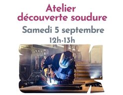 Atelier découverte de la soudure
