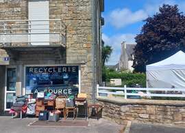 Devanture recyclerie