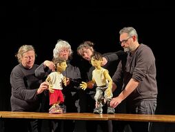 L'acteur et la marionnette sur table : interprétation et  manipulation