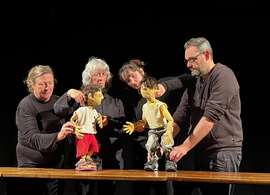 L'acteur et la marionnette sur table : interprétation et  manipulation
