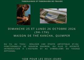 Stage d'initiation au tissage sur métier de table