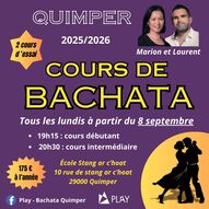 Rentrée cours de bachata