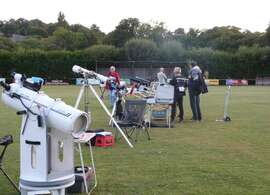 Mise en station des télescopes