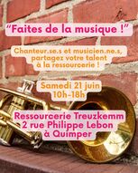 fête de la musique à la ressourcerie