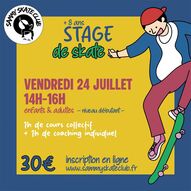 Stage skate pour débutants