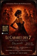 Plumes & Paillettes présente le Cabaret des 7, show de Cabaret Burlesque