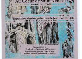 Affiche Exposition Jean-Luc Celce