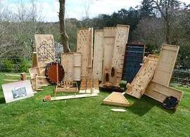 Jeux géants en bois