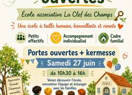 Portes ouvertes et kermesse de l'école La Clef des Champs