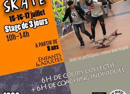 Stage de skate de 3 jours