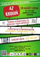 Az Krouiñ fête ses 10 ans : impro, doublage vidéo improvisé et concert