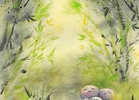 Peindre des statuettes japonaises à l'aquarelle