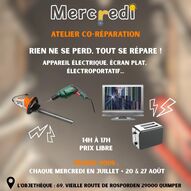 Mercredi co-réparation à l'Objethèque