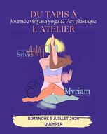Du tapis à l'atelier - Journée Yoga et Art plastique