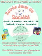 affiche soirée jeux