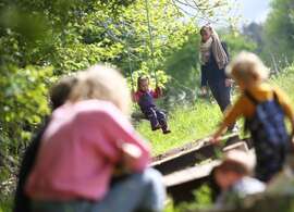 Atelier enfant-parent : cycle sortie nature à la « Forest School »