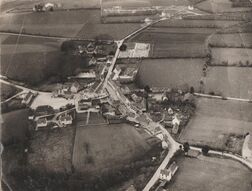 Le bourg  année 1950/1960