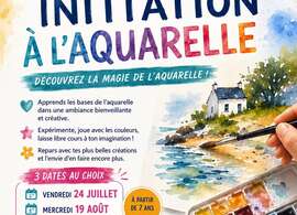 Stage initiation aquarelle