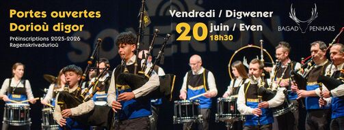 Portes ouvertes au Bagad Penhars