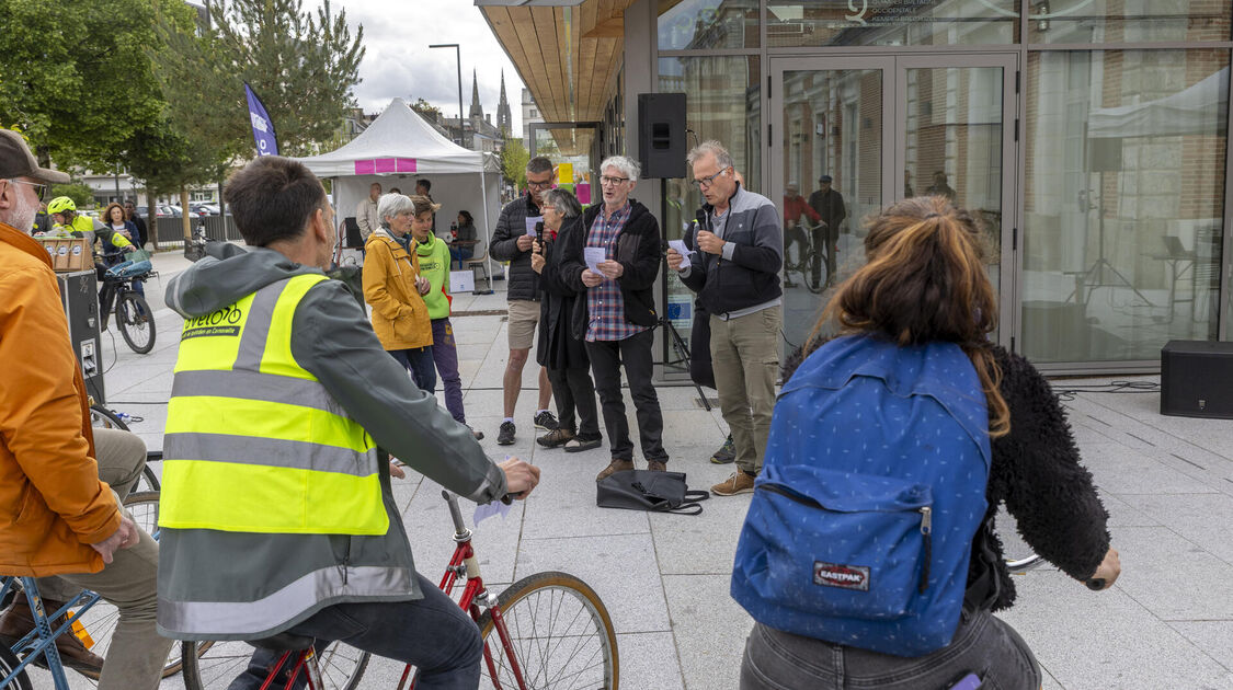 Inauguration de la Maison des mobilités à Quimper
