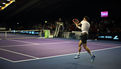 Quimper le 26 janvier 2022. Open de tennis ATP Challenger . Quart de finale. Dennis Novak, autrichien, qualifié. (2)
