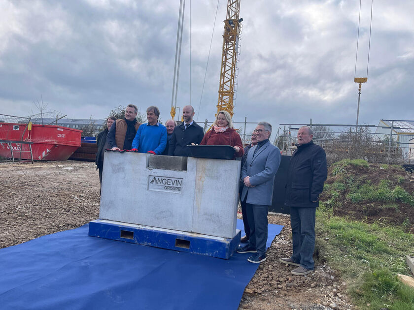 Piscine Aquacove à Briec : lancement des travaux d’extension
