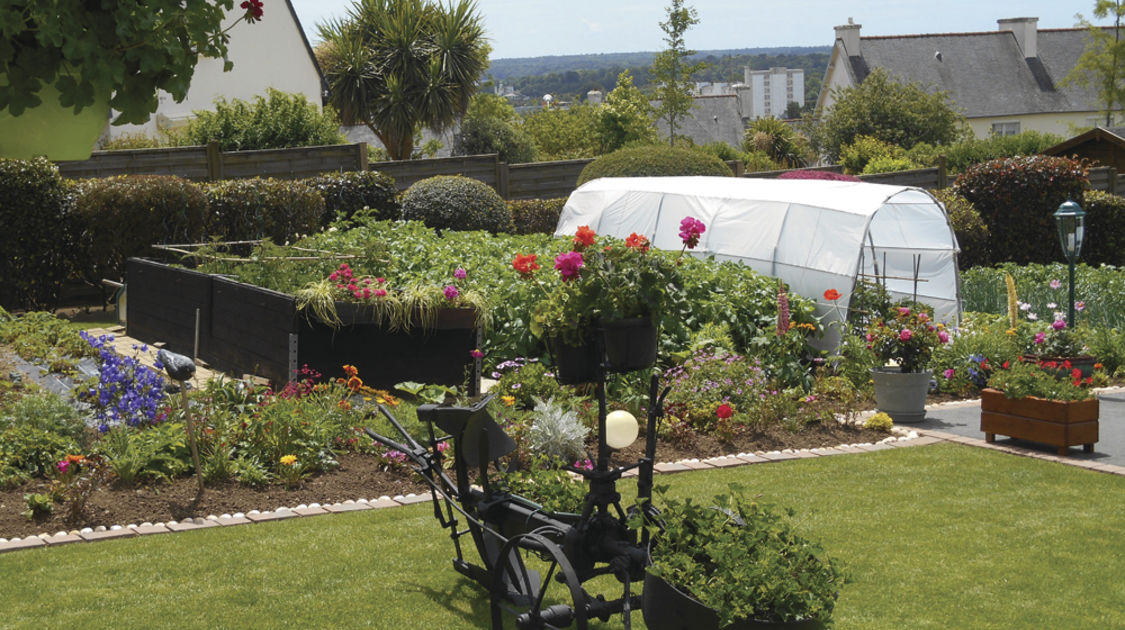 Jardin potager fleuri - 1er prix René Le Loup