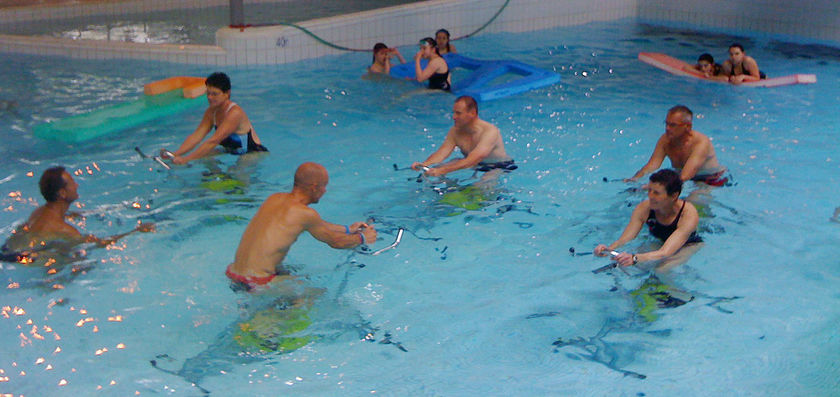 Essayez l'aquabike !