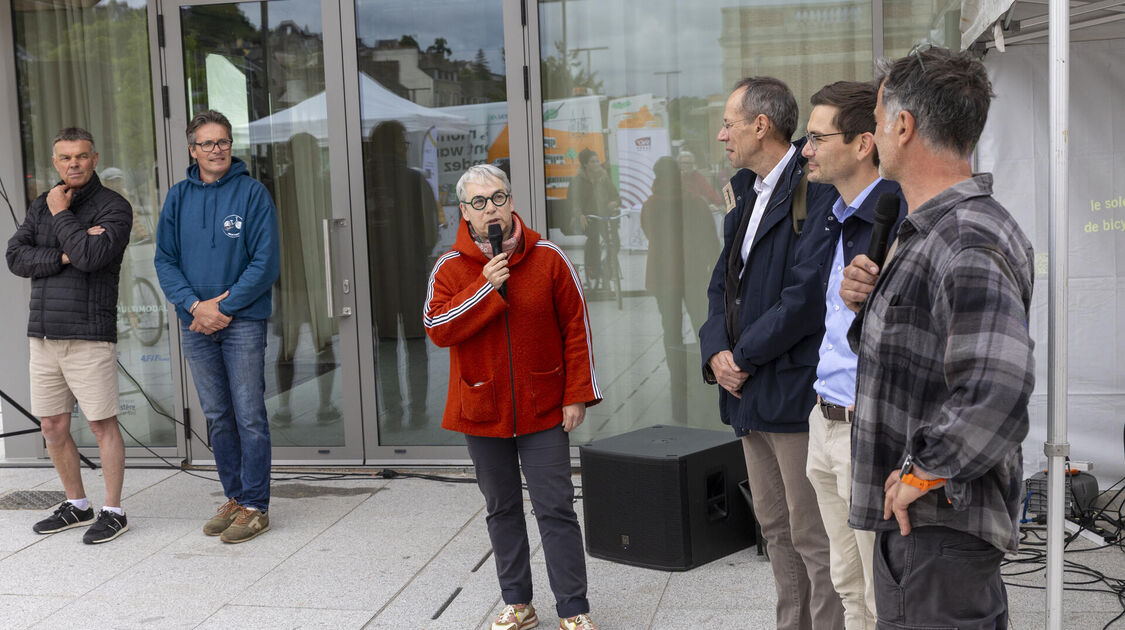 Inauguration de la Maison des mobilités à Quimper