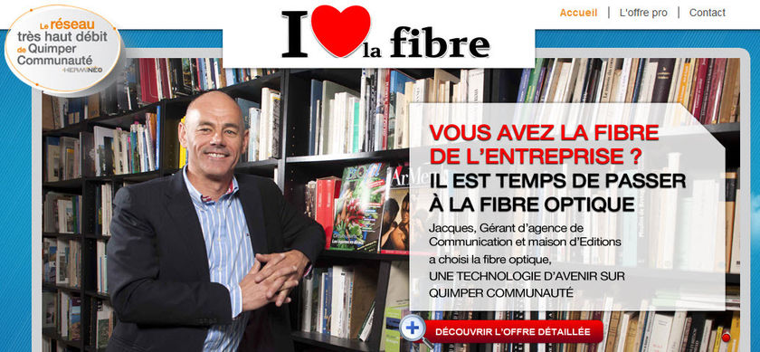 Les entreprises « love la fibre »
