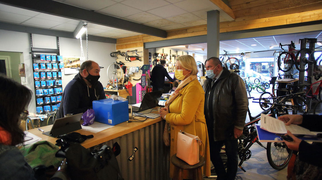 Visite : entreprise Cycleworks, vente réparation vélos, VTT et VAE
