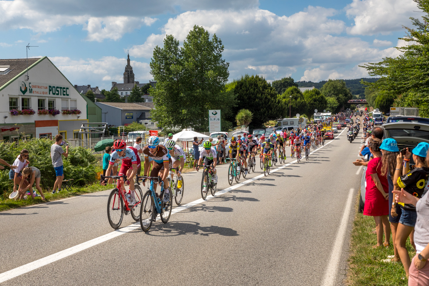 Le passage du Tour de France à Plogonnec