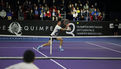 Quimper le 26 janvier 2022. Open de tennis ATP Challenger . Quart de finale. Dennis Novak, autrichien, qualifié.