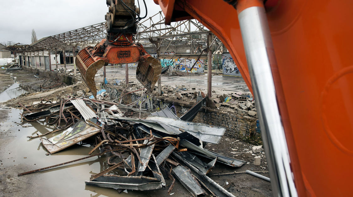 Projet gare - Démolition du bâtiment Heppner (6)