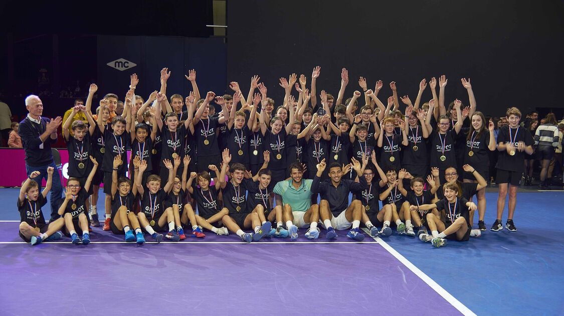 open de tennis Quimper finale Arthur Fils Gregoire Barrere