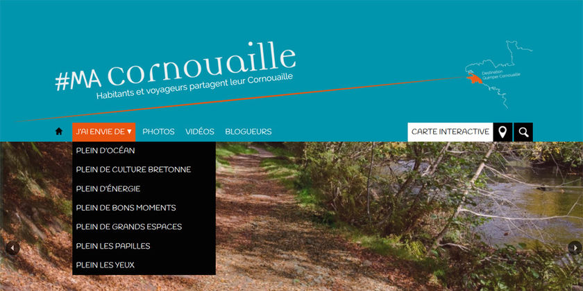 Promouvoir le territoire avec MaCornouaille.bzh