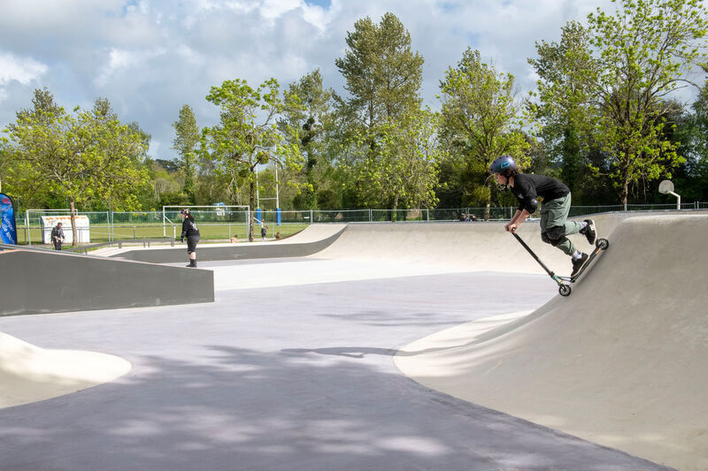 Skatepark : Inauguration du nouvel équipement à Creach Gwen