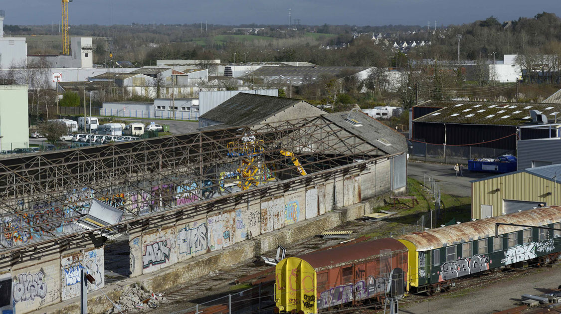 Le chantier de la gare démarre (2)