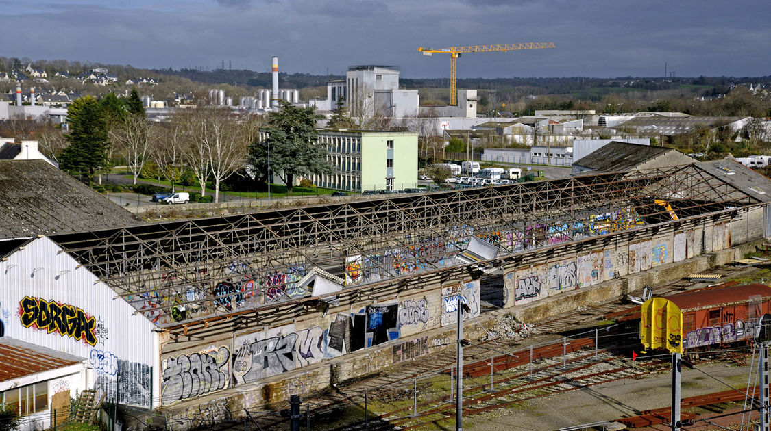 Le chantier de la gare démarre (1)