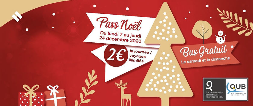 L’offre de Noël du réseau QUB