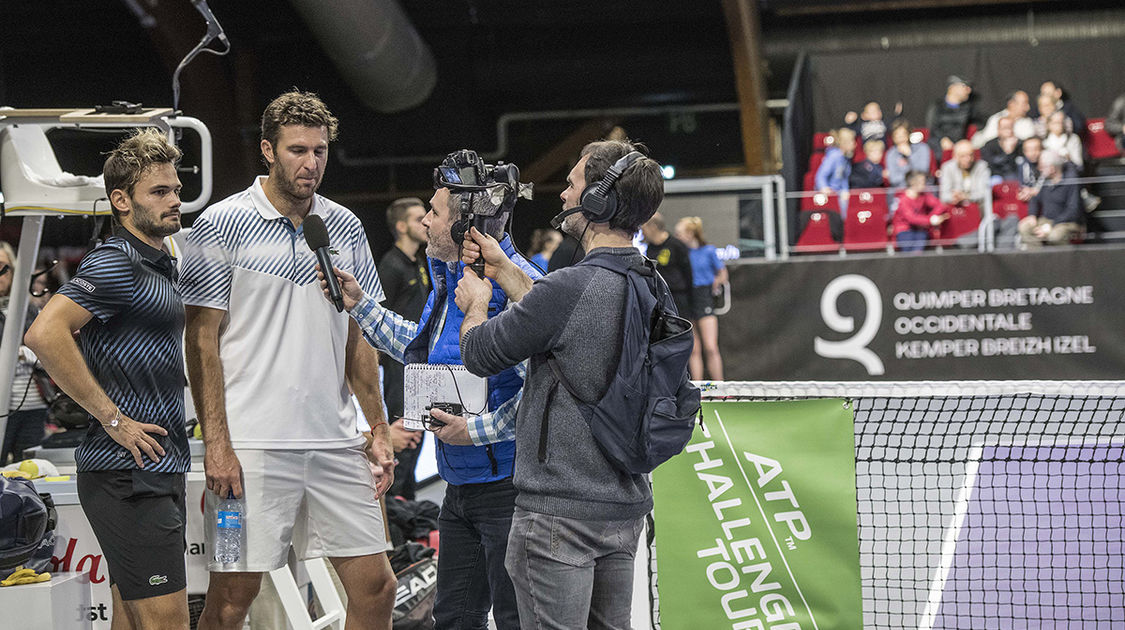 Open de tennis de Quimper 2019 - La finale du double gagnée par les Français Nys et Martin (2)