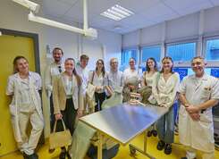Arrivée des étudiants en dentaire à Quimper